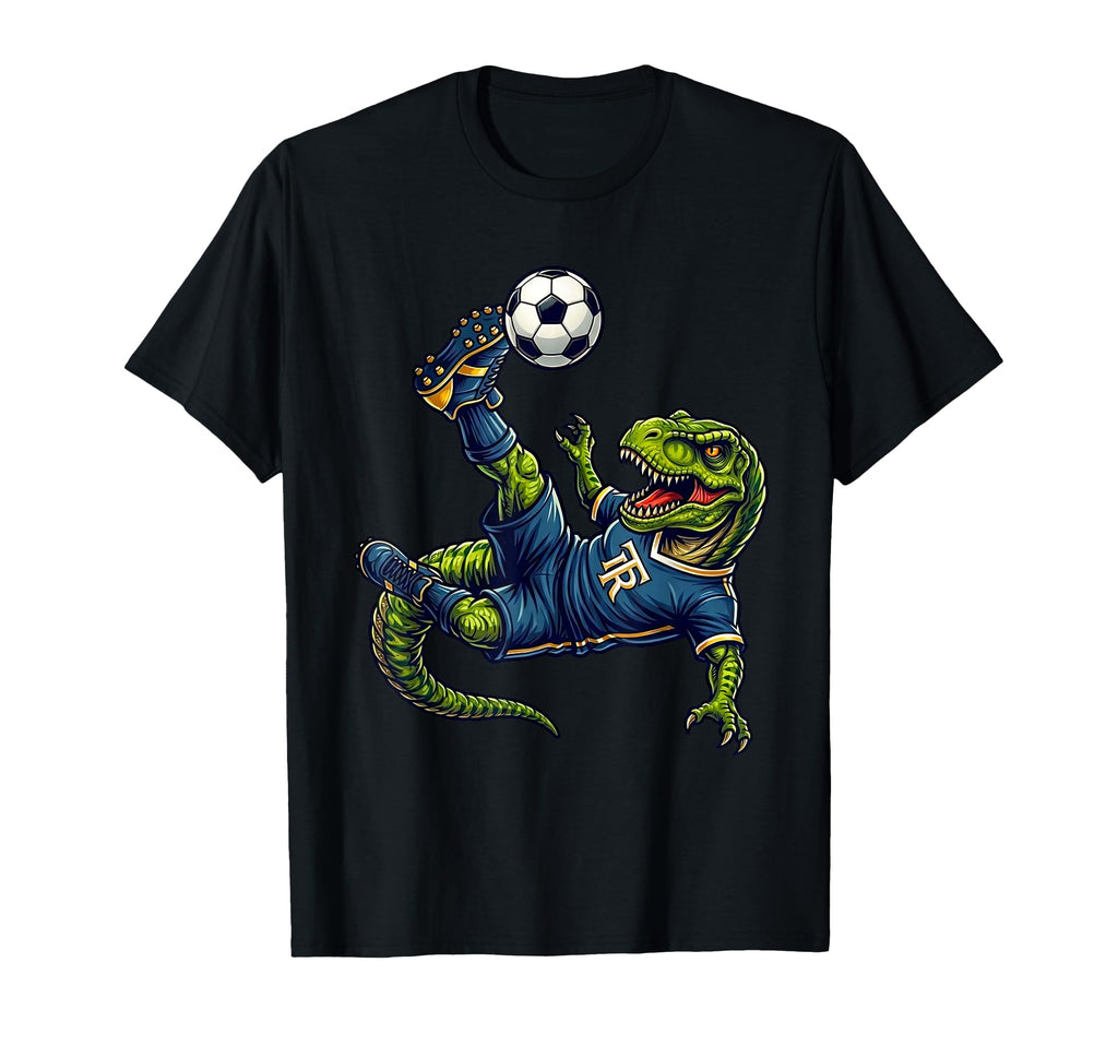 Funny Soccer Dinosaur Soccersaurus T T-Shirt - Streetwear Style for Adults - T-Shirt, Sweatshirt, Hoodie