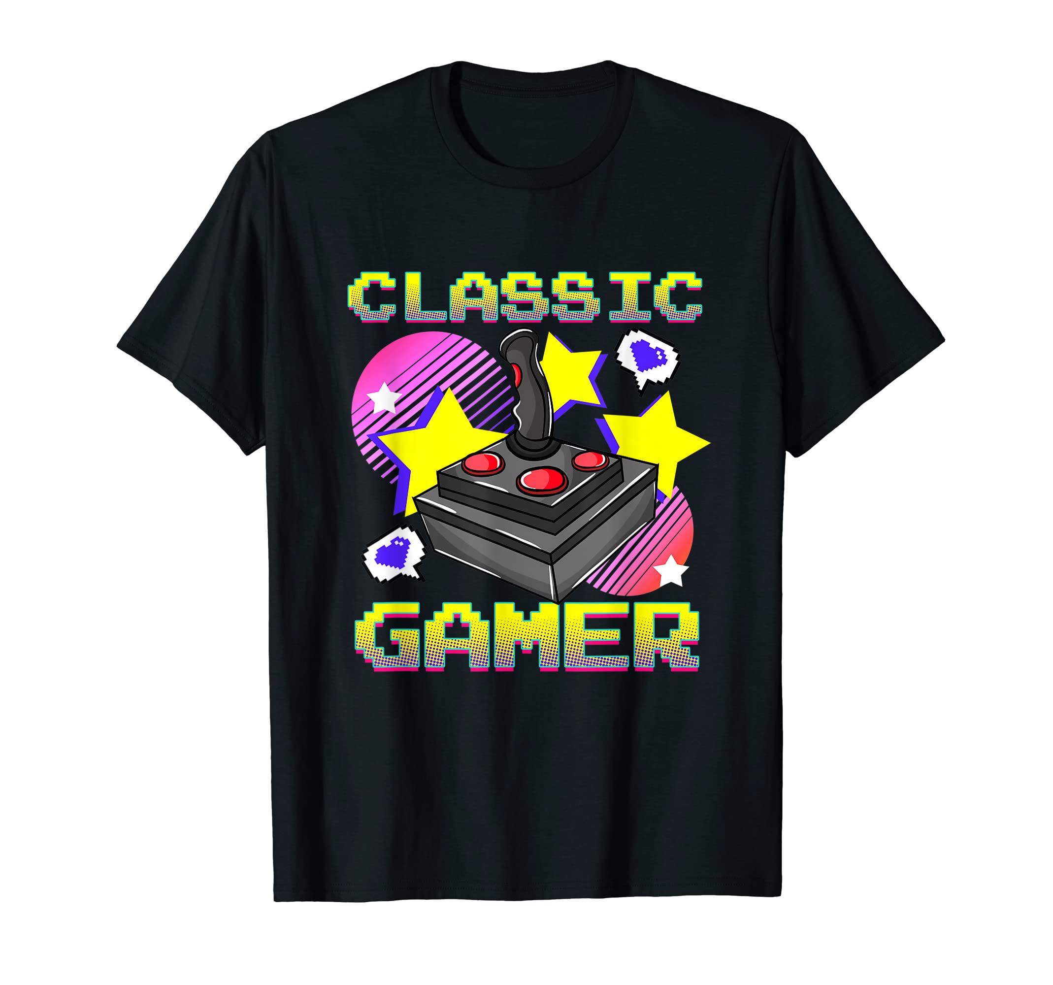 80S Video Game Arcade Controller T-Shirt - Trendy Graphic Men Women - T-Shirt, Sweatshirt, Hoodie