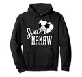Soccer Ball Heart Soccer Mamaw Hoodie - Trendy Graphic Unisex - T-Shirt, Sweatshirt, Hoodie