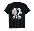Dad Both Baseball Soccer Dad Soccer T-Shirt - Minimalist Print Unisex - T-Shirt, Sweatshirt, Hoodie