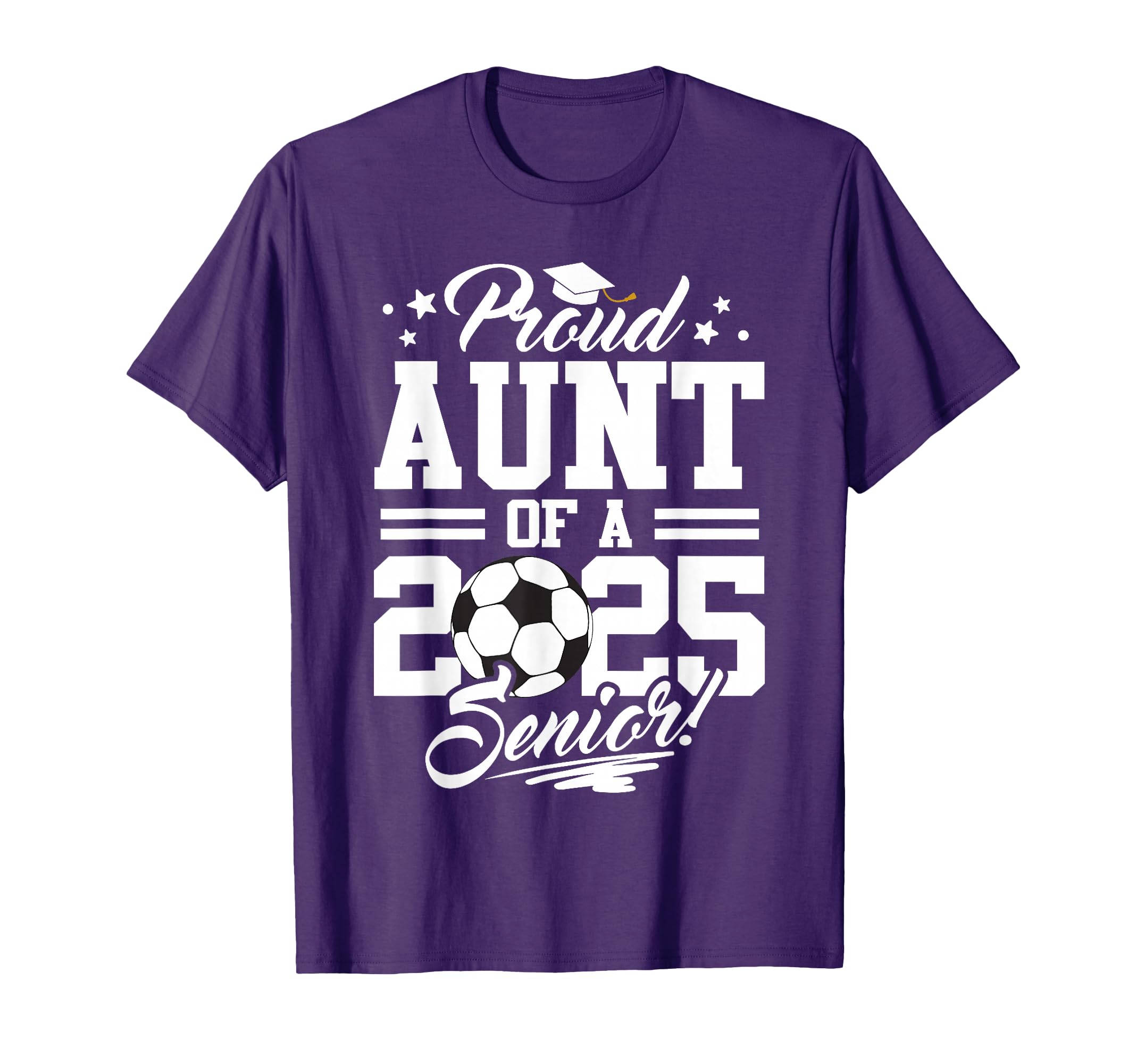 Proud Aunt 2025 Senior Graduate T-Shirt - Custom Art Print Men Women - T-Shirt, Sweatshirt, Hoodie