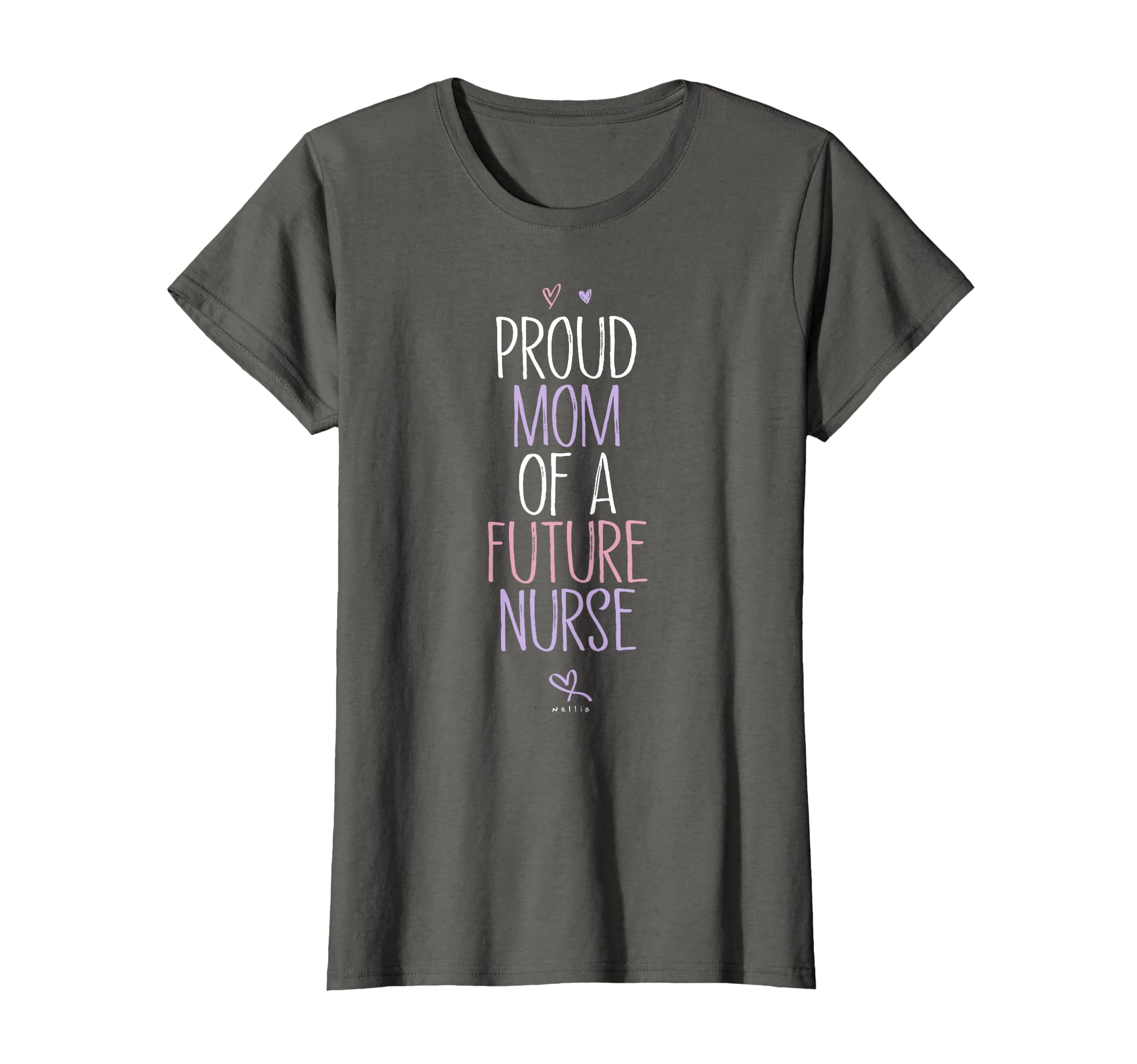 Proud Mom Future Nurse Mom From Daughter T-Shirt - Aesthetic Graphic Unisex - T-Shirt, Sweatshirt, Hoodie