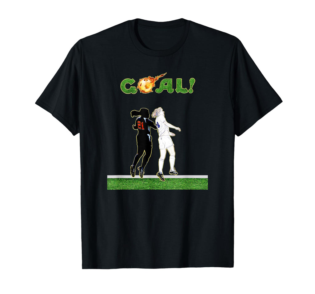 Goal Soccer Football Players T-Shirt - Fun Novelty Design for Adults - T-Shirt, Sweatshirt, Hoodie