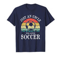 Just Uncle Who Loves Soccer T-Shirt - Casual Everyday Wear Unisex - T-Shirt, Sweatshirt, Hoodie