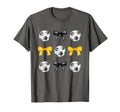 Soccer Ball Bows Womens Soccer Player T-Shirt - Trendy Graphic for Adults - T-Shirt, Sweatshirt, Hoodie