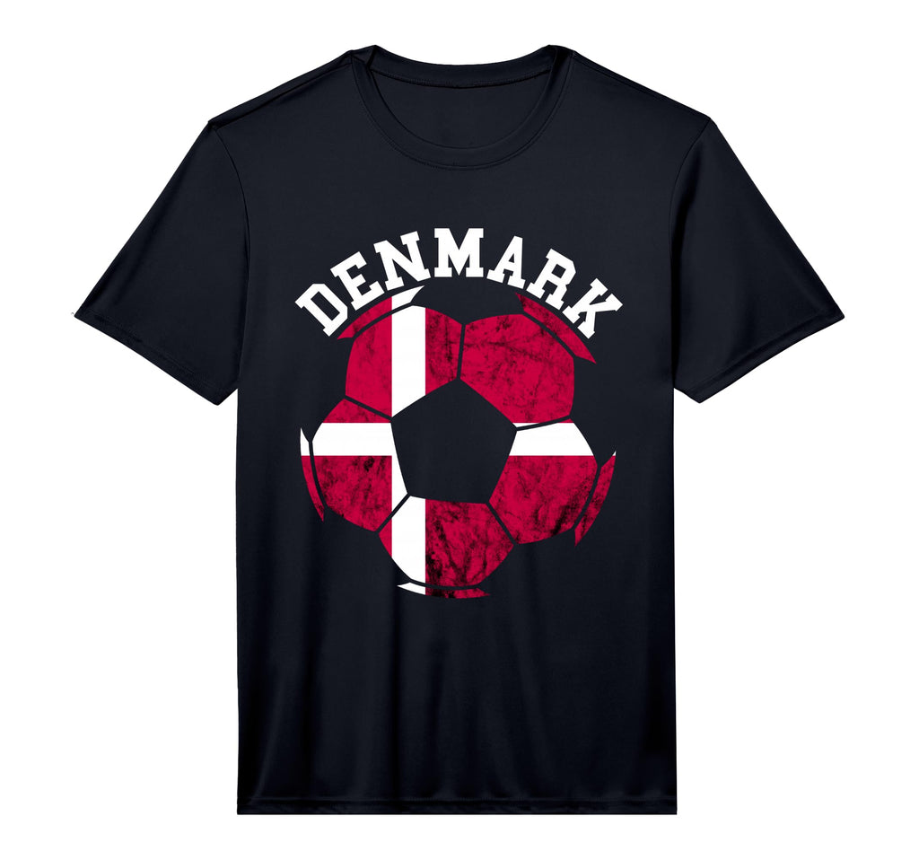 Danish Pride Denmark Soccer Team Ball T-Shirt - Novelty Apparel Unisex - T-Shirt, Sweatshirt, Hoodie