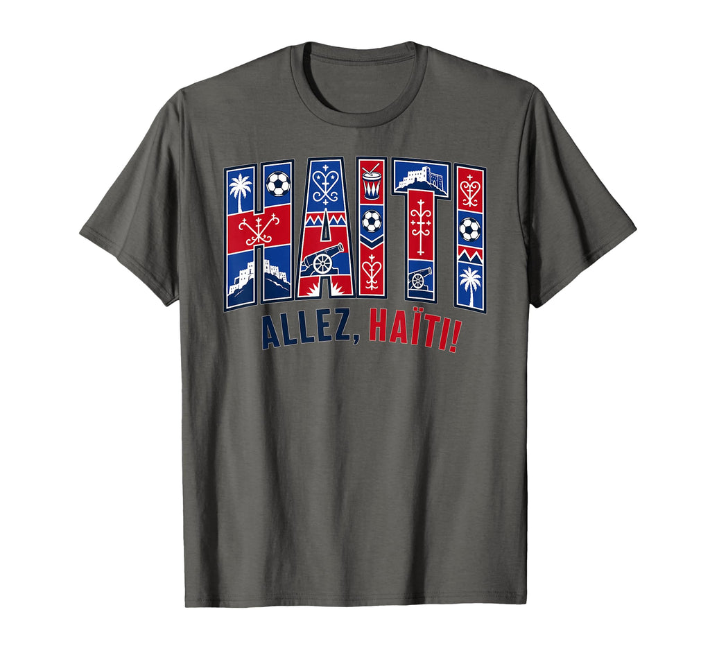 Haiti Soccer 2026 Haitian Fans T-Shirt - Novelty Apparel Unisex - T-Shirt, Sweatshirt, Hoodie