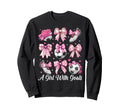 Soccer Player Soccer Coquette Bow Sweatshirt - Unique Graphic Men Women - T-Shirt, Sweatshirt, Hoodie