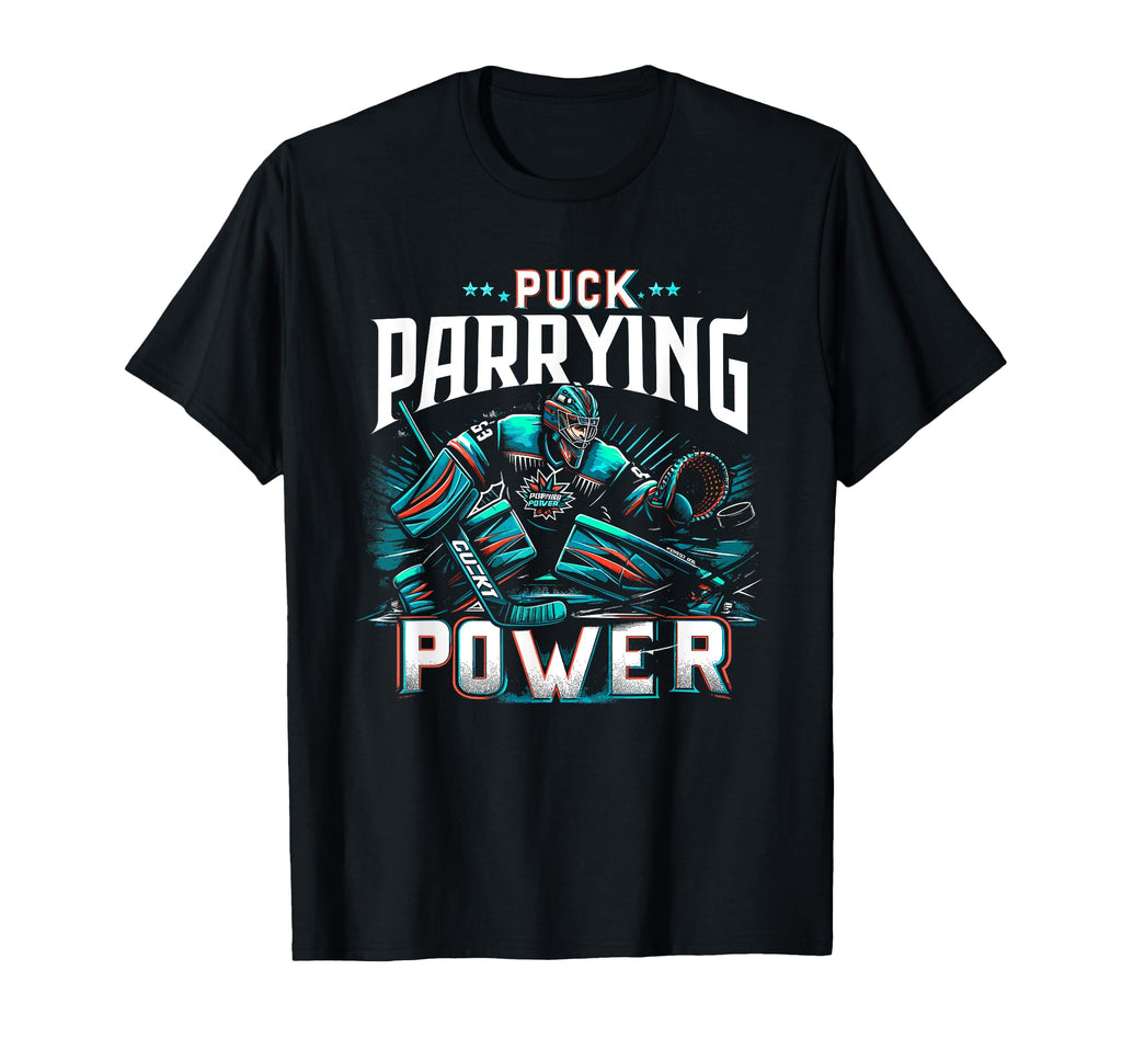 Ice Hockey Goalie Goaltender Keeper T-Shirt - Custom Art Print Unisex - T-Shirt, Sweatshirt, Hoodie