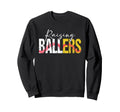 Busy Raising Ballers Baseball Sweatshirt - Minimalist Print for Adults - T-Shirt, Sweatshirt, Hoodie