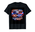 World Stops We Watch 90 Minutes T-Shirt - Casual Everyday Wear for Adults - T-Shirt, Sweatshirt, Hoodie