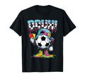 Soccer Ball Bruh Ice Cream Drip Funny T-Shirt - Minimalist Print Men Women - T-Shirt, Sweatshirt, Hoodie