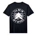 Hockey Goalie Be My Office Funny Ice T-Shirt - Trendy Graphic for Adults - T-Shirt, Sweatshirt, Hoodie