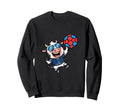 Moo United 7 Soccer Cow Athlete Fun Sweatshirt - Graphic Print Men Women - T-Shirt, Sweatshirt, Hoodie