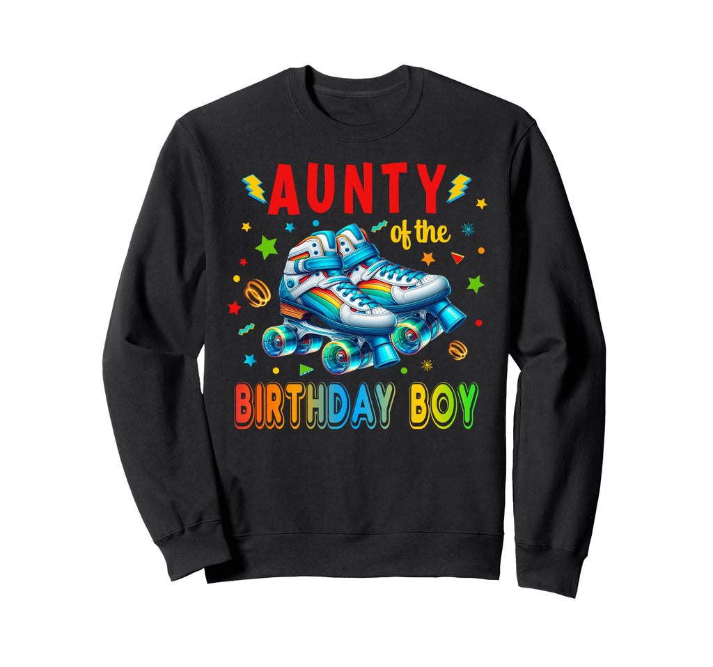 Roller Skates Birthday Party Sweatshirt - Aesthetic Graphic for Adults - T-Shirt, Sweatshirt, Hoodie