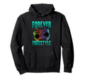 Forever Freestyle Hip Hop Old School Hoodie - Aesthetic Graphic Unisex - T-Shirt, Sweatshirt, Hoodie
