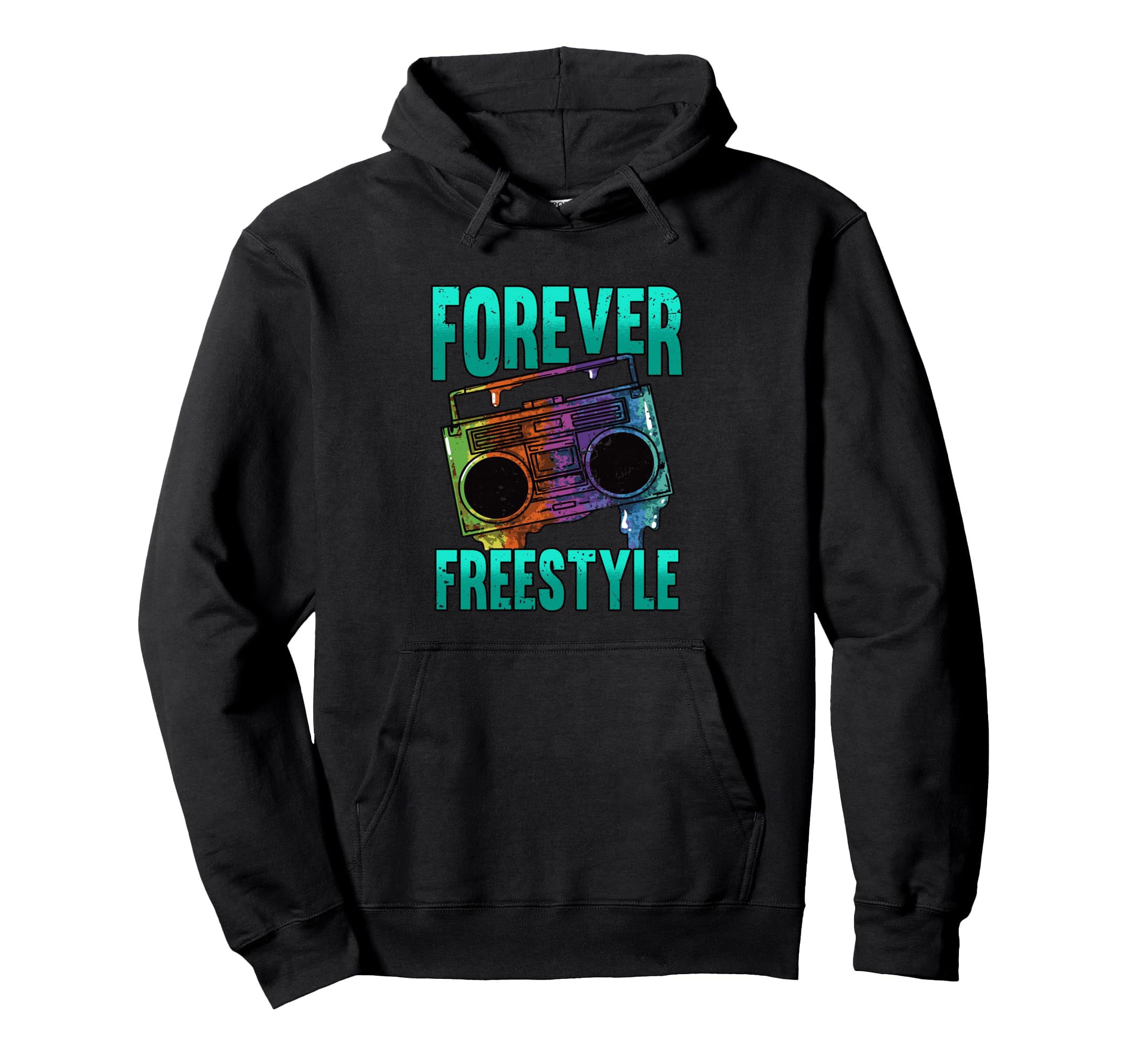 Forever Freestyle Hip Hop Old School Hoodie - Aesthetic Graphic Unisex - T-Shirt, Sweatshirt, Hoodie