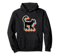 Kawaii Cat Roller Skate Shoes Hoodie - Casual Everyday Wear for Adults - T-Shirt, Sweatshirt, Hoodie