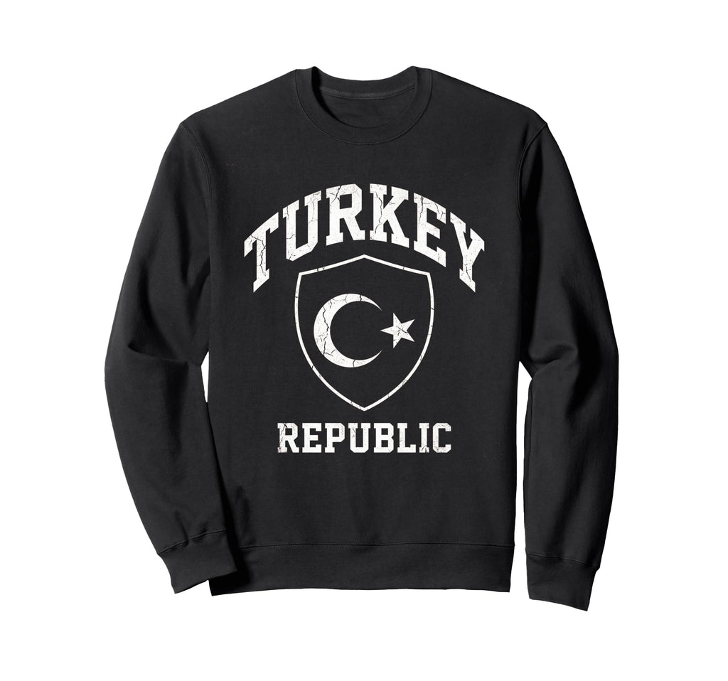 Turkey Gift Turkey Soccer Ball Sweatshirt - Unique Graphic Men Women - T-Shirt, Sweatshirt, Hoodie