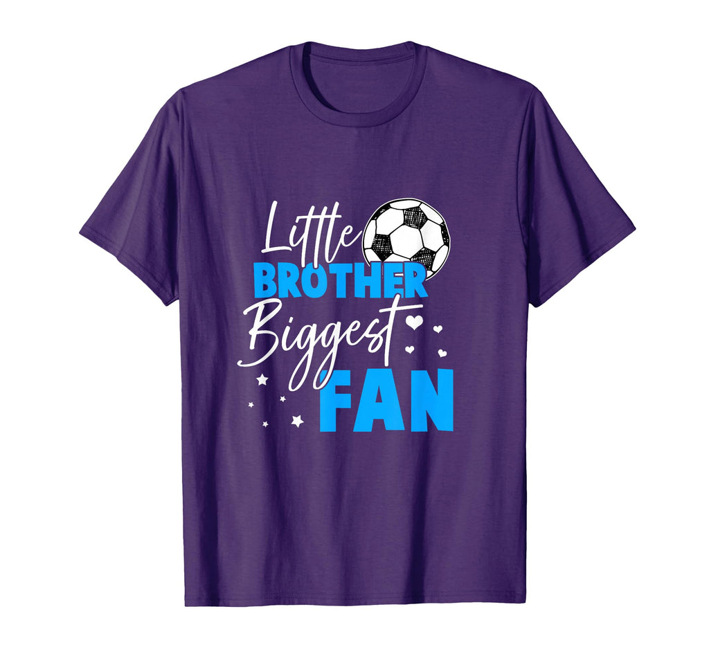 Soccer Little Brother Biggest Fan T-Shirt - Trendy Graphic Men Women - T-Shirt, Sweatshirt, Hoodie
