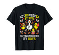 Outnumbered Ducklings Football Soccer T-Shirt - Graphic Print Men Women - T-Shirt, Sweatshirt, Hoodie