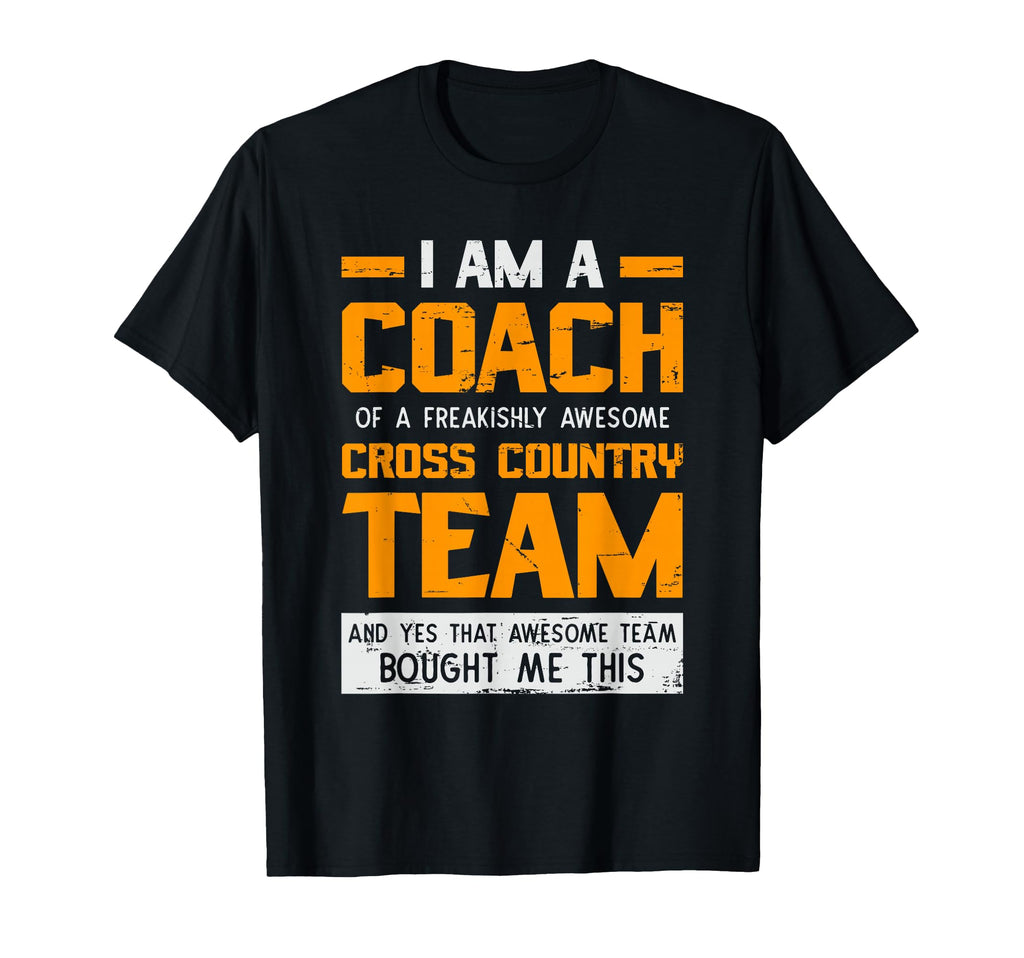 Cross Country Coach Appreciation Gift T-Shirt - Trendy Graphic Men Women - T-Shirt, Sweatshirt, Hoodie
