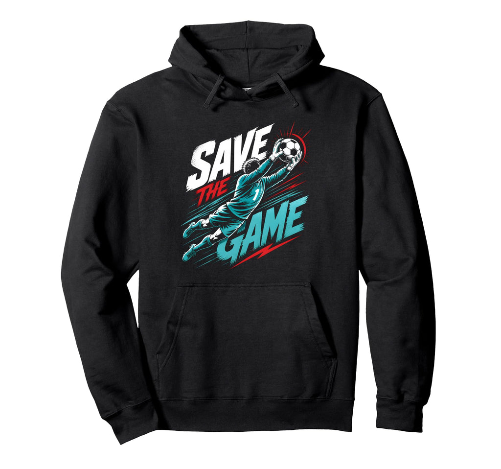 Goalkeeper Diving Save Action Soccer Hoodie - Streetwear Style Men Women - T-Shirt, Sweatshirt, Hoodie