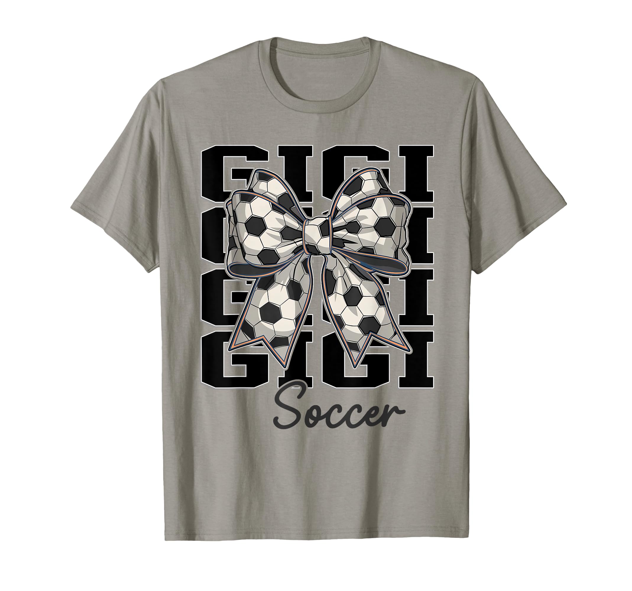 Soccer Gigi Coquette Bow Biggest Fan T-Shirt - Aesthetic Graphic Unisex - T-Shirt, Sweatshirt, Hoodie