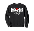 Mom Both Proud Soccer And Dance Mom Sweatshirt - Trendy Graphic for Adults - T-Shirt, Sweatshirt, Hoodie