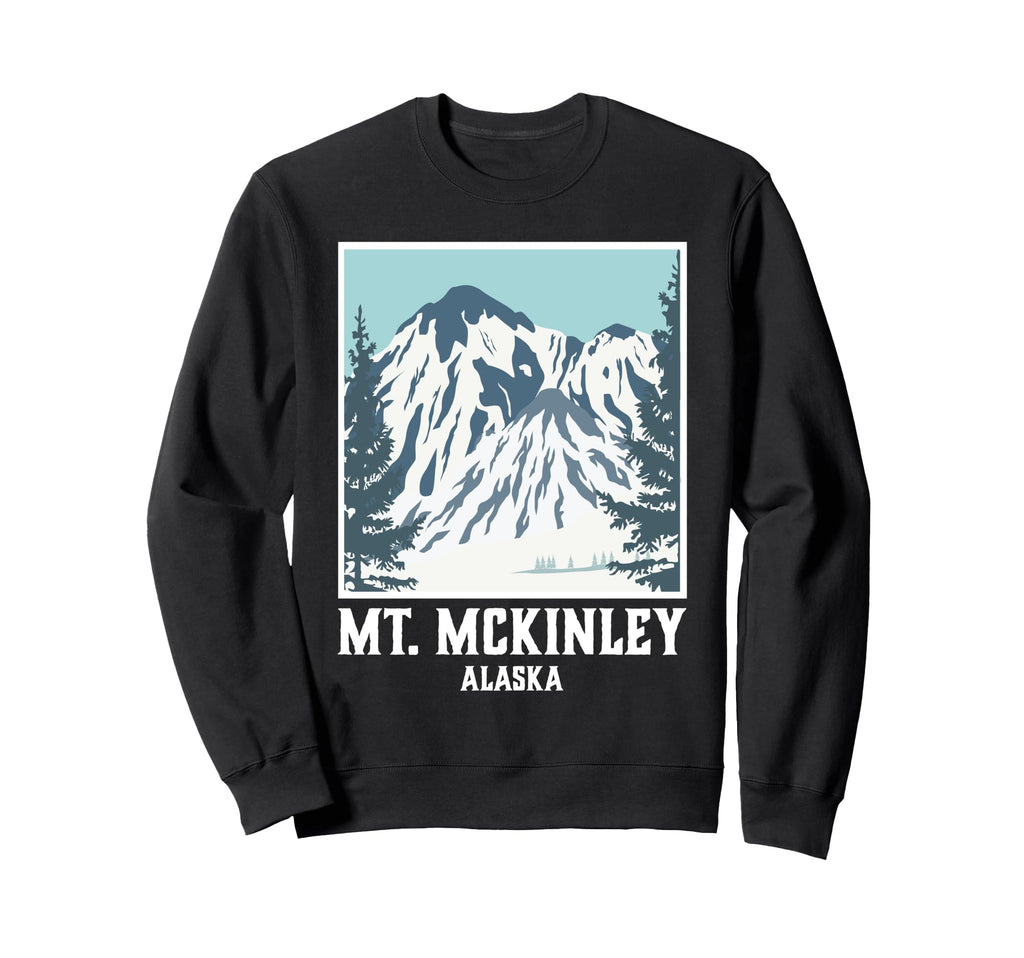 Mount Mckinley National Park Sweatshirt - Casual Everyday Wear Unisex - T-Shirt, Sweatshirt, Hoodie