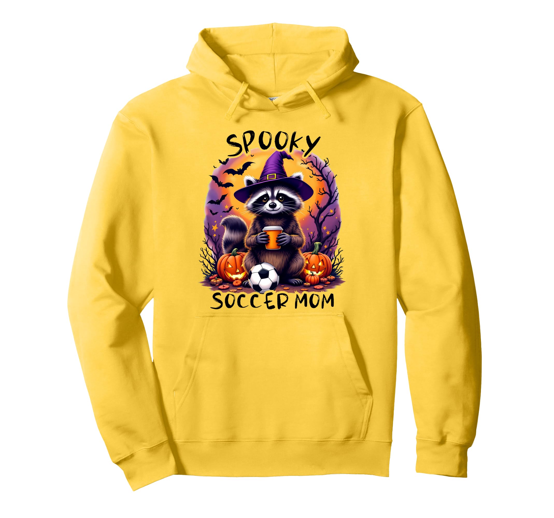 Halloween Soccer Mom Feral Soccer Mom Hoodie - Novelty Apparel Men Women - T-Shirt, Sweatshirt, Hoodie
