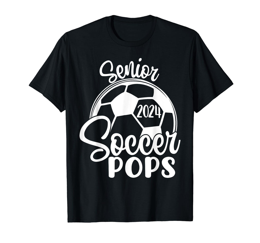 Senior Soccer Pops 2024 Class 2024 T-Shirt - Graphic Print for Adults - T-Shirt, Sweatshirt, Hoodie