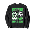 12 Year Old Awesome 12 Since 2014 Soccer Sweatshirt - Graphic Print Unisex - T-Shirt, Sweatshirt, Hoodie