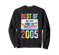 Best 2005 Cassette Tape Sweatshirt - Trendy Graphic Men Women - T-Shirt, Sweatshirt, Hoodie