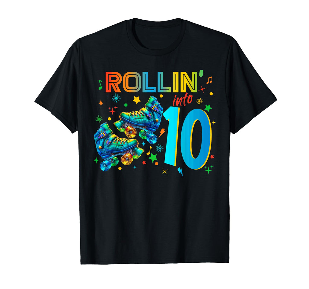 Roller Skates Birthday Skating Hoodie - Trendy Graphic Unisex - T-Shirt, Sweatshirt, Hoodie