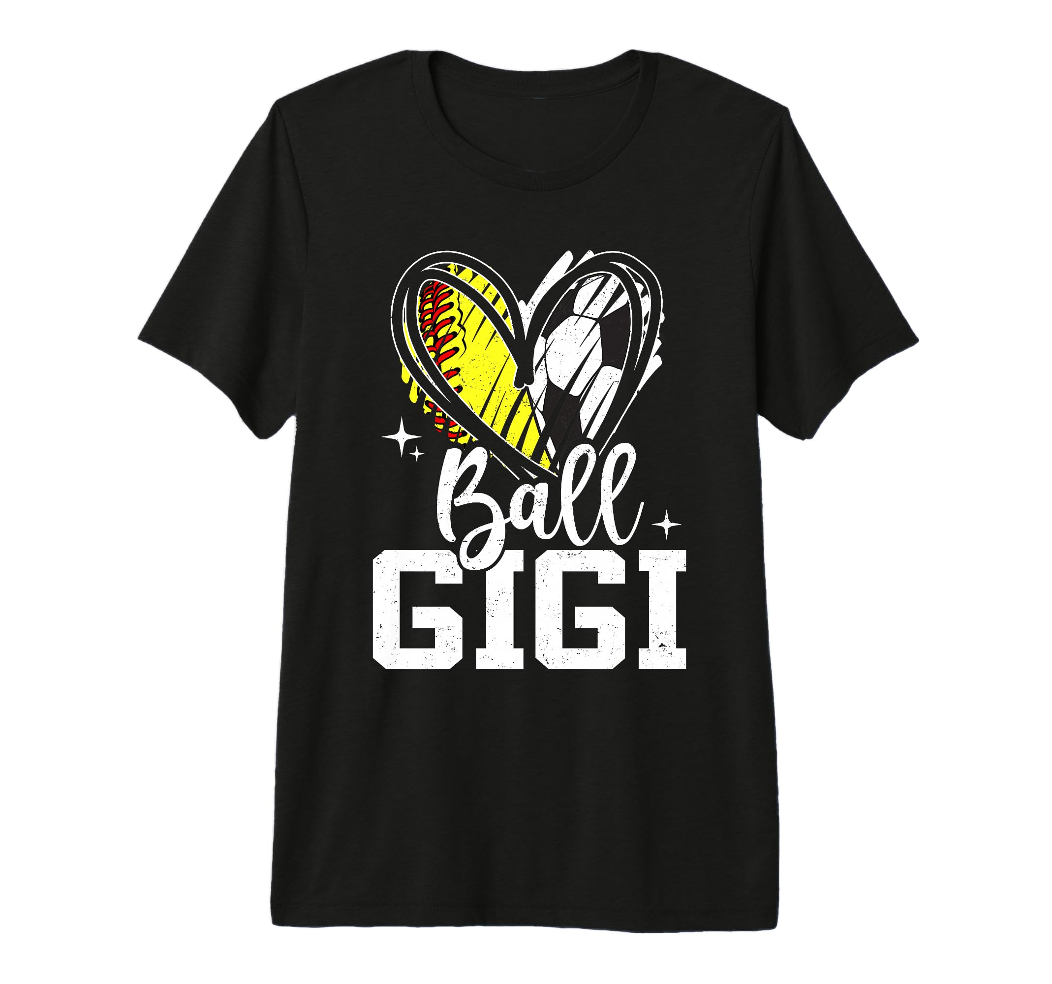 Ball Gigi Softball Soccer Ball Grandma T-Shirt - Novelty Apparel Unisex - T-Shirt, Sweatshirt, Hoodie