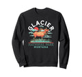 Gates Montana Bull Elk Glacier Sweatshirt - Fun Novelty Design Men Women - T-Shirt, Sweatshirt, Hoodie