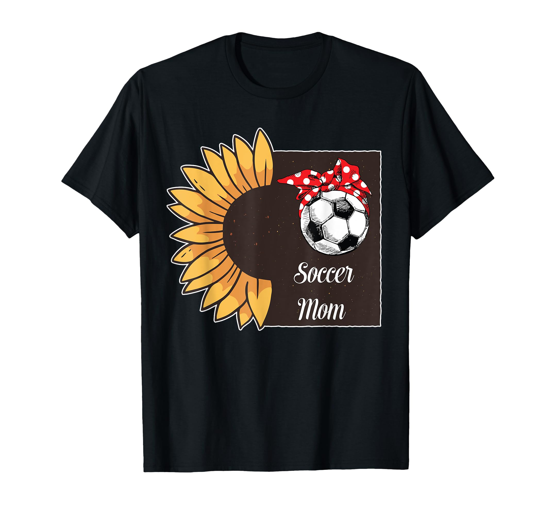 Womens My Soccer Mom Era Sunflower T-Shirt - Fun Novelty Design Unisex - T-Shirt, Sweatshirt, Hoodie