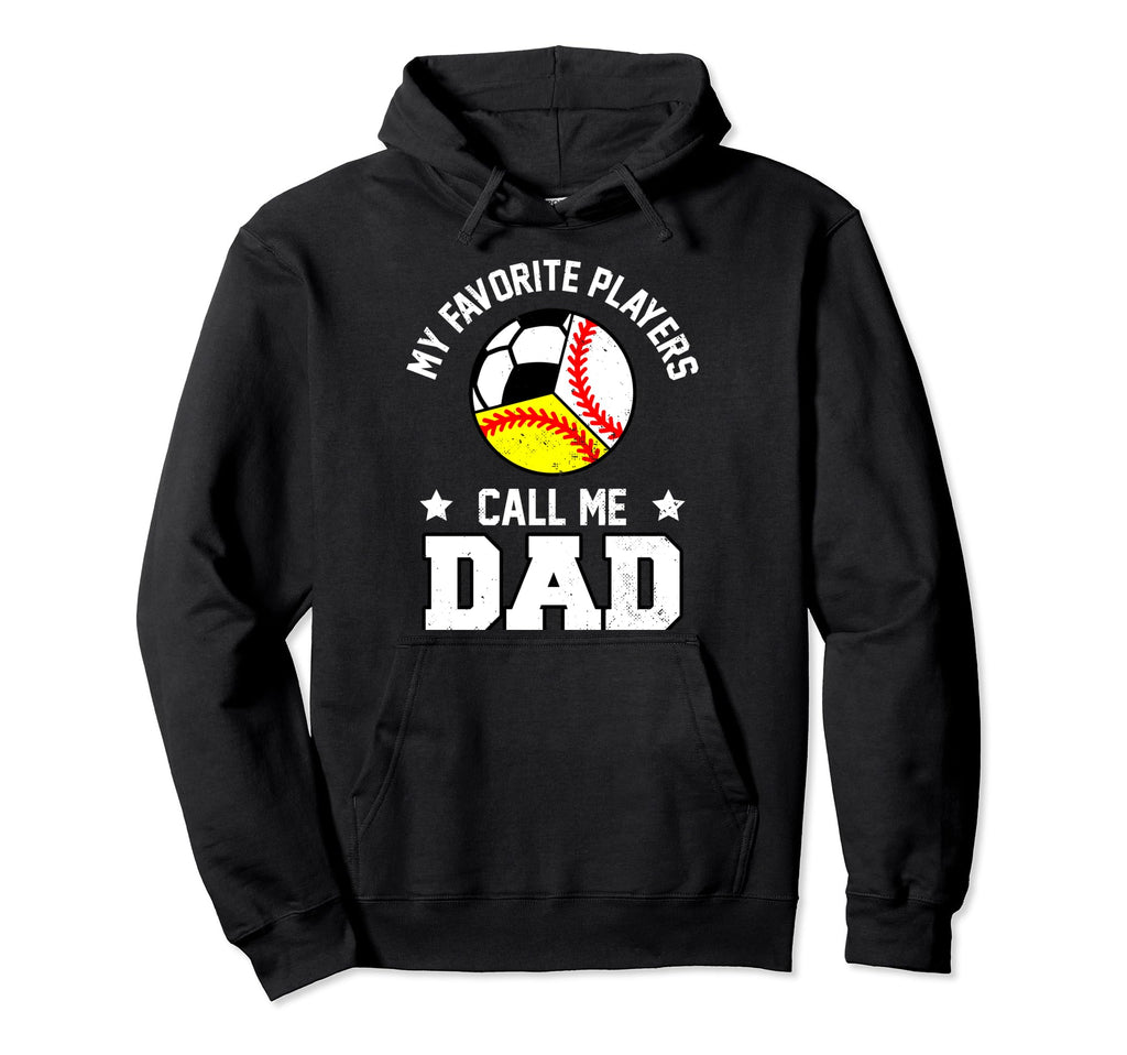 My Favorites Baseball Softball Soccer Hoodie - Aesthetic Graphic Men Women - T-Shirt, Sweatshirt, Hoodie