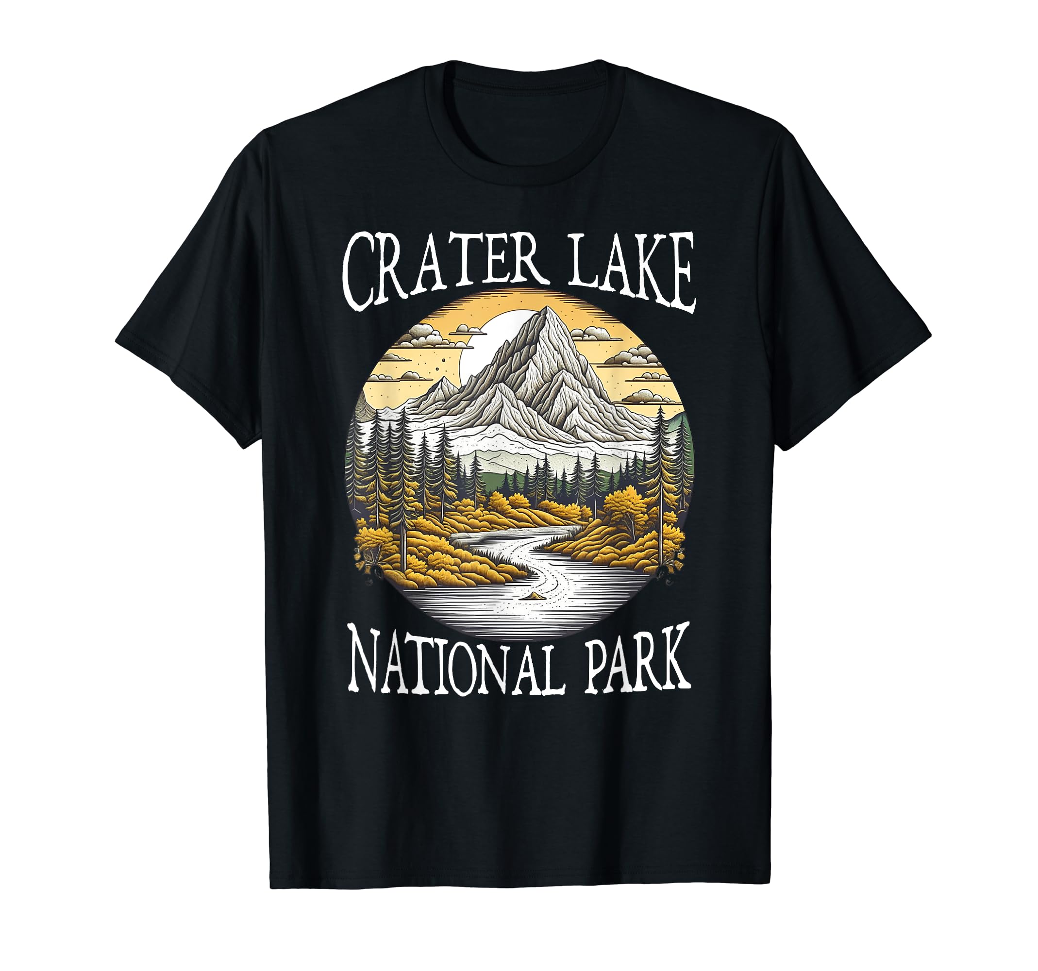 Crater Lake National Park Oregon Sweatshirt - Streetwear Style for Adults - T-Shirt, Sweatshirt, Hoodie
