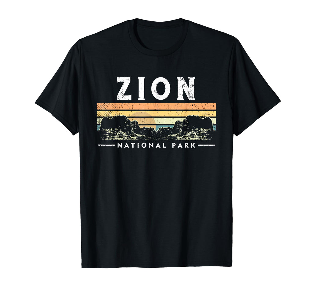 Zion National Park Outdoor Hiking T-Shirt - Graphic Print for Adults - T-Shirt, Sweatshirt, Hoodie