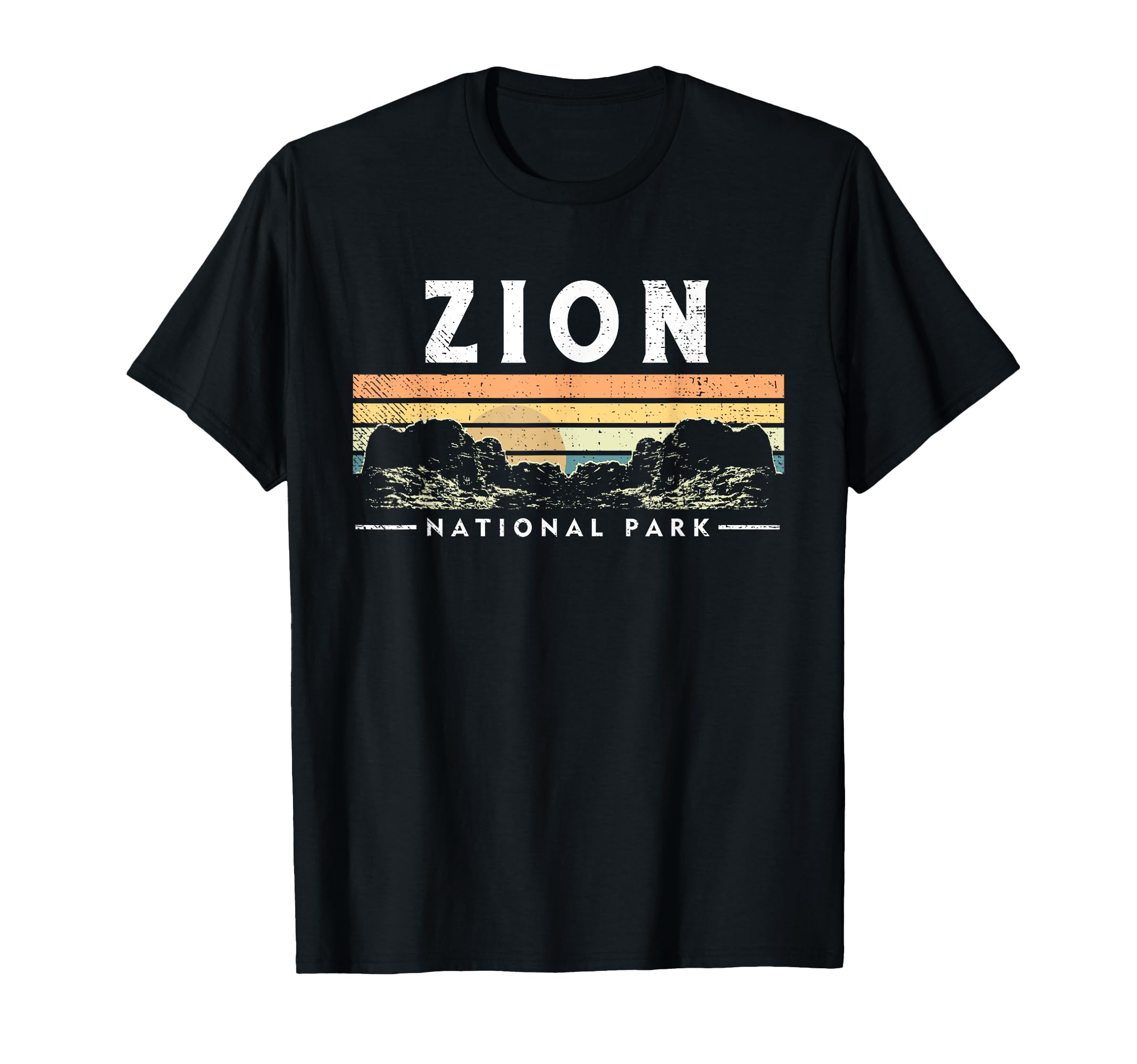 Zion National Park Outdoor Hiking T-Shirt - Graphic Print for Adults - T-Shirt, Sweatshirt, Hoodie