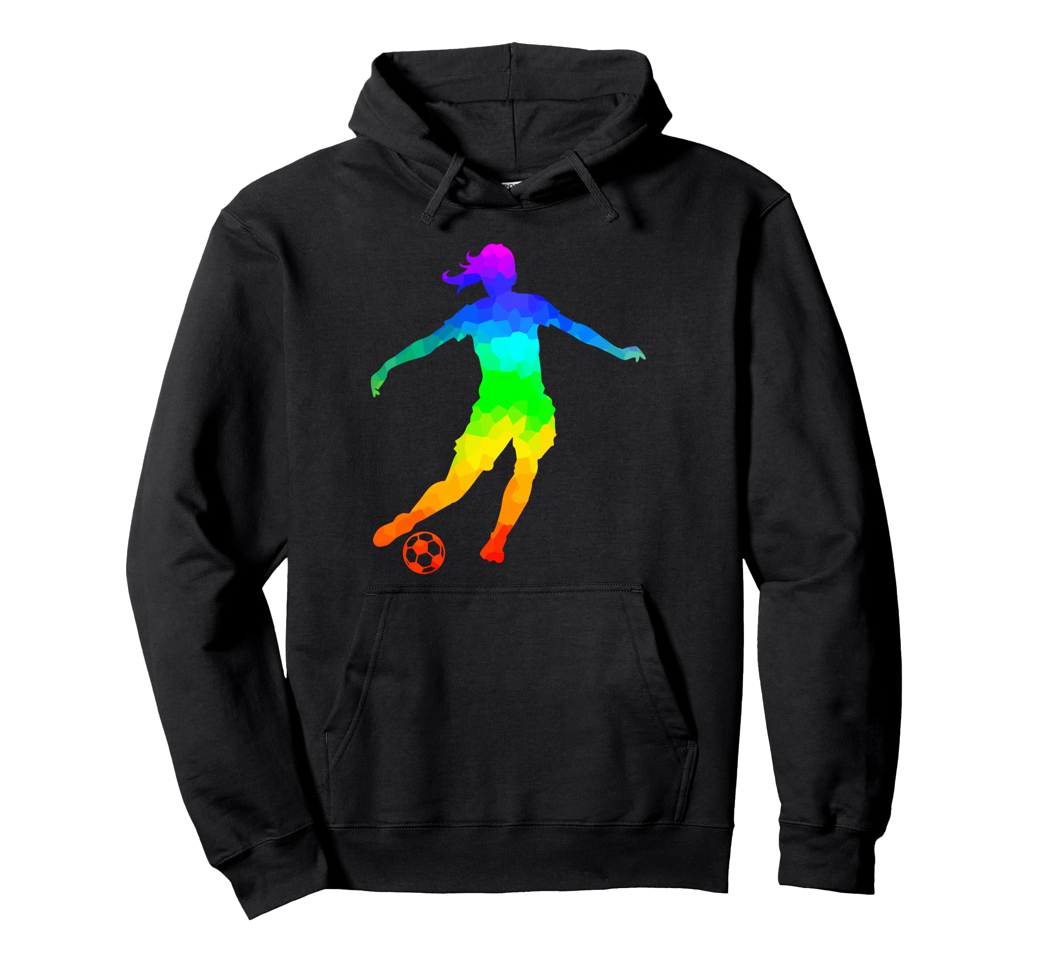 Soccer Player Hoodie - Trendy Graphic for Adults - T-Shirt, Sweatshirt, Hoodie