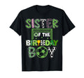 Sister Birthday Soccer Player Birthday T-Shirt - Minimalist Print Men Women - T-Shirt, Sweatshirt, Hoodie