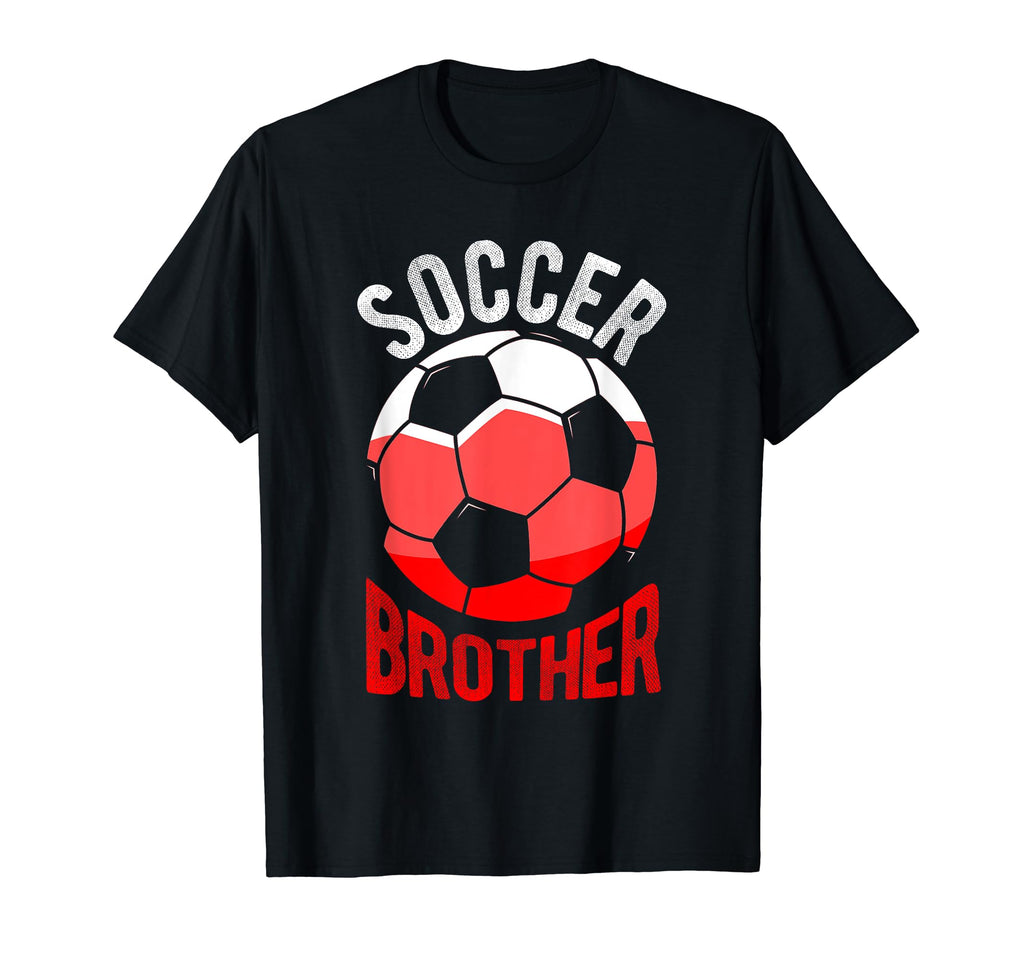 Soccer Brother Soccer Football T-Shirt - Casual Everyday Wear for Adults - T-Shirt, Sweatshirt, Hoodie