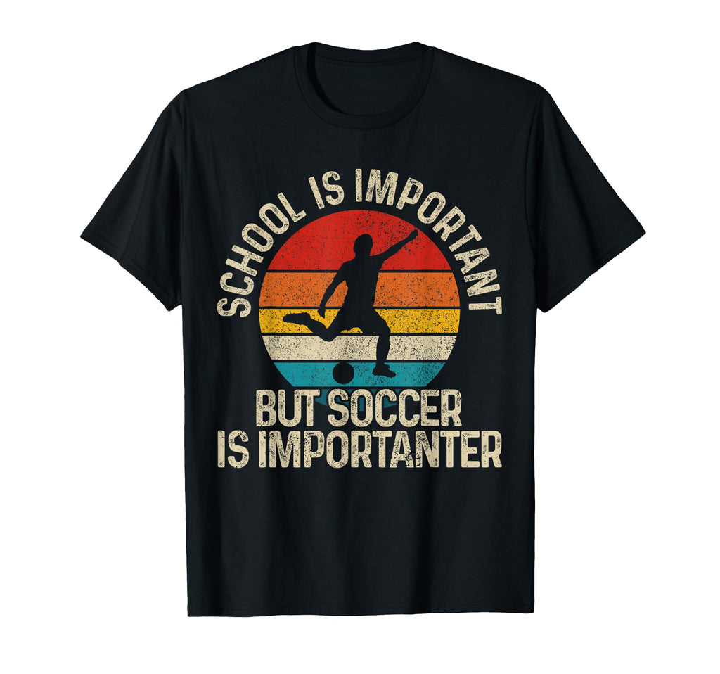 Football School Is Important But T-Shirt - Custom Art Print for Adults - T-Shirt, Sweatshirt, Hoodie