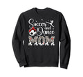 Soccer And Dance Mom Leopard Dancer Sweatshirt - Trendy Graphic for Adults - T-Shirt, Sweatshirt, Hoodie
