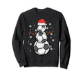 Soccer Snowman Sports Sweatshirt - Novelty Apparel for Adults - T-Shirt, Sweatshirt, Hoodie