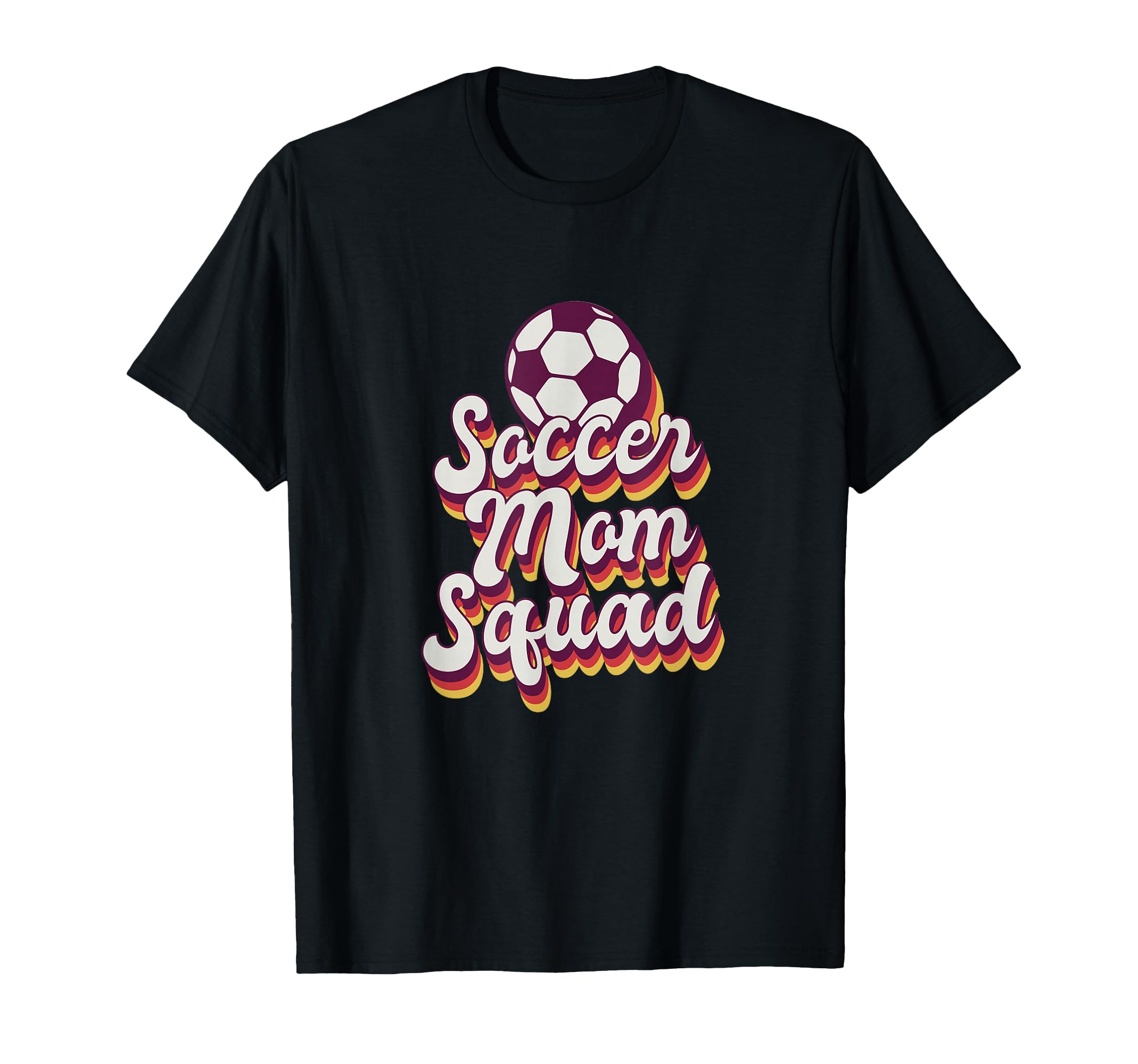 Soccer Mom Squad Soccer T-Shirt - Graphic Print for Adults - T-Shirt, Sweatshirt, Hoodie