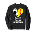 Ball Great Grandma Heart Funny Sweatshirt - Custom Art Print for Adults - T-Shirt, Sweatshirt, Hoodie